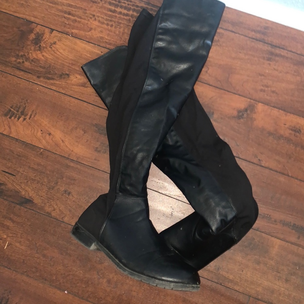 Knee high boots